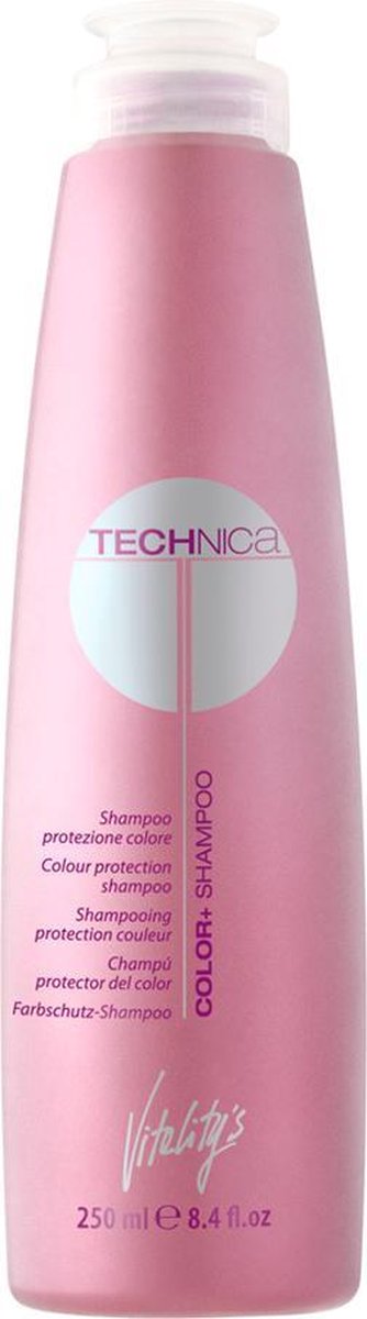Vitality’s Technica Color+ Shampoo - 250ml - Normale shampoo vrouwen - Voor Alle haartypes