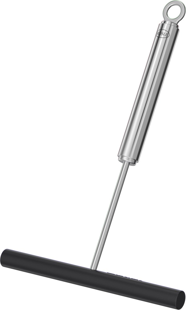 Rösle Keuken - Pannenkoeken Beslagverdeler 18 cm - Siliconen - Zilver