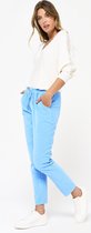 LOLALIZA Slouchy corduroy broek - Light Blauw - Maat 42