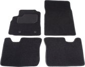 Tapis de sol personnalisés - tissu noir - adaptés pour Toyota Yaris 1999-2005 5 portes