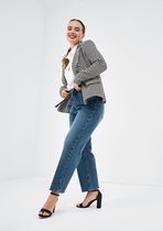 LOLALIZA Jeans met hoge taille - Blauw - Maat 44