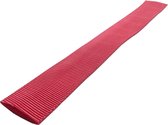 Beschermhoes polyester rood 60 mm x 50 cm