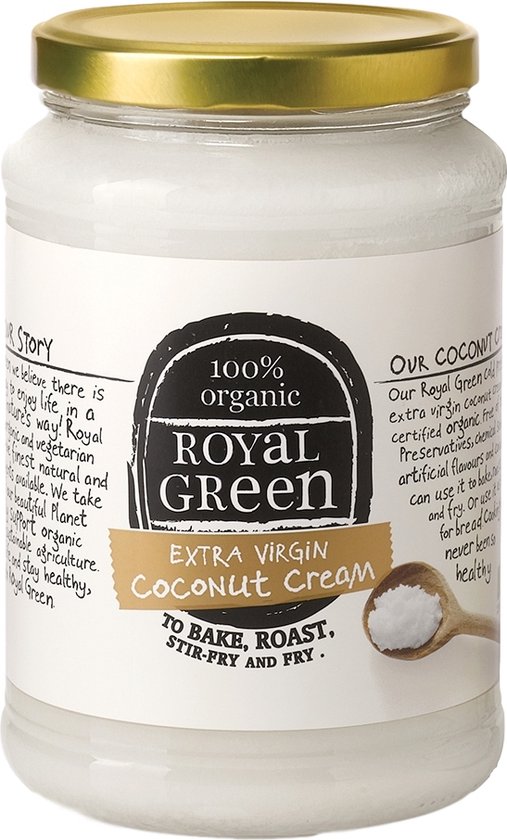 Green - Virgin Coconut Cream - 1400 ml | bol.com