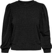 Jacqueline de Yong Trui Jdyanny 7/8 Sweat Jrs 15234281 Black Dames Maat - XS