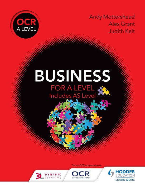OCR Business for A Level (ebook), Andy Mottershead | 9781471835032 | Boeken  | bol