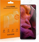 kwmobile 3x screenprotector voor Honor 50 SE - beschermende folie voor smartphone