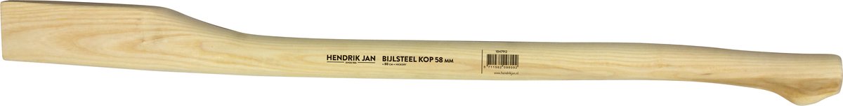 Hendrik Jan - Bijlsteel - Essenhout - 80 cm