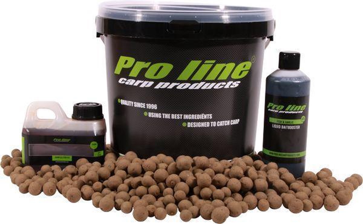 Pro Line Fish & Garlic Bucket | Karper set