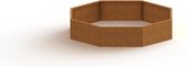 MySteel Cortenstaal plantenbak Chicago 800   - Hoogte: 800mm