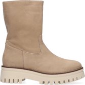 Notre-V 9030 Enkelboots -  Enkellaarsjes - Dames - Beige - Maat 36