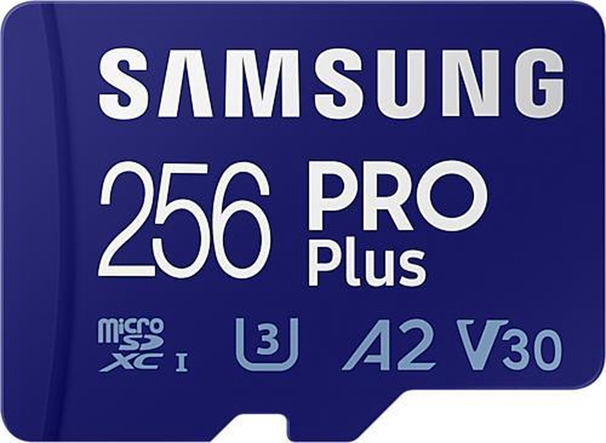 Samsung PRO Plus MicroSDXC 256 GB - Geheugenkaart