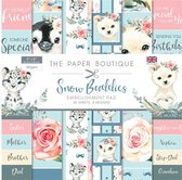 The Paper Boutique Embellishment - Snow Buddies - 8x8 inch - 36 stuks