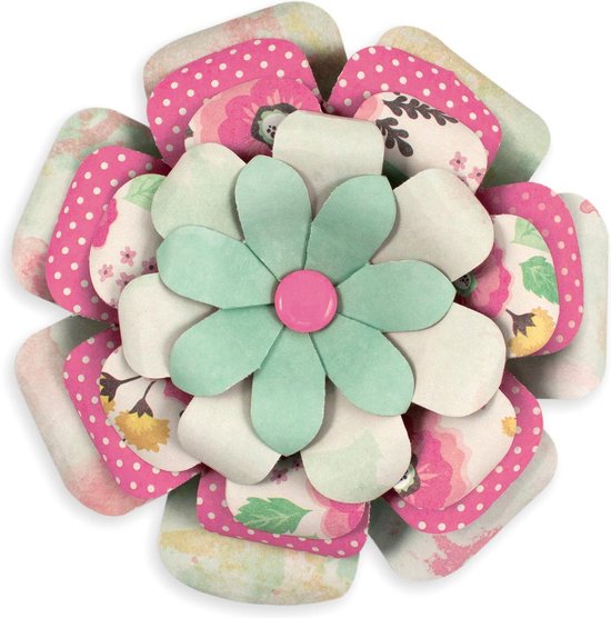 We R Memory Keepers Flower Punch Board bol