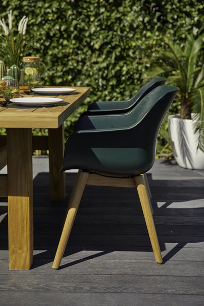 Hartman Sophie armchair tuinstoel met armleuning - Donkergroen