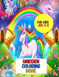 Unicorn Coloring Book for Kid Ages 4-8