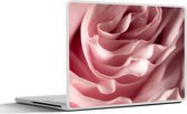 Laptop sticker - 15.6 inch - Rozenblaadjes - Rozen - Roze - 36x27,5cm - Laptopstickers - Laptop skin - Cover