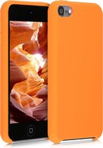 kwmobile hoes voor Apple iPod Touch 6G / 7G (6de en 7de generatie) - Beschermhoes voor mediaspeler - Backcover in Cosmic Orange
