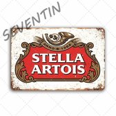 Bier Merk Brouwerij Bar Vintage Retro Corona Stella Artois Alcohol Metalen Tin Plaque Sign Plaat Home Decor Pub Cafe Muur Decoratie 20x30cm Multi-color