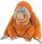 knuffel orang-oetan junior 30 cm pluche bruin