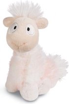 knuffel Lama Baby  junior polyester 12 cm beige