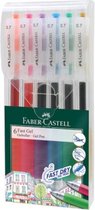 Faber-Castell gelpen - Fast Gel - 0.7 mm - 6 stuks - FC-640908
