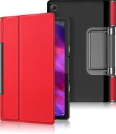 Lenovo Yoga Tab 11 hoes - Smart Tri-Fold Book Case - Rood