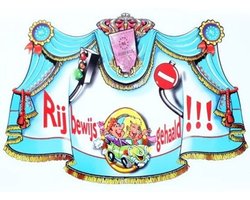 PartyXplosion - Huldeschild - Rijbewijs gehaald