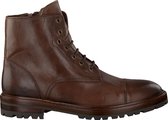 Mazzeltov 3829 Veterboots - Laarzen Met Veters - Heren - Bruin - Maat 45