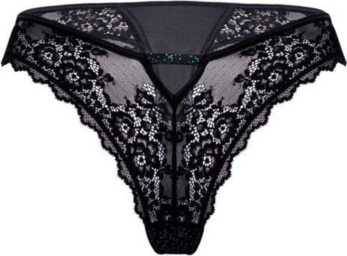 Roza-Kena- string- zwart M