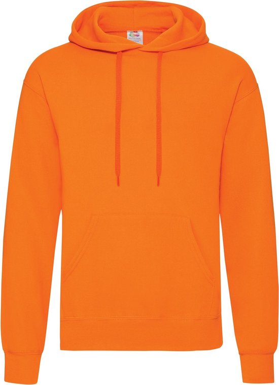 oranje hoodie heren