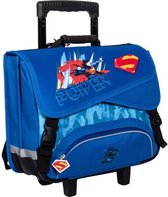 DC COMICS Superman 41 cm kindertas met wieltjes