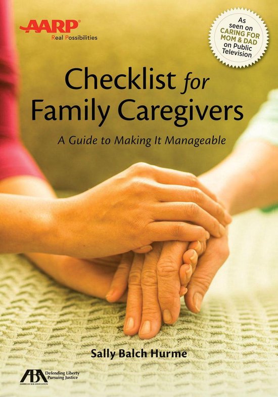 ABA/AARP Checklist for Family Caregivers - cover
