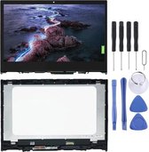 1920 x 1080px LCD-scherm en Digitizer volledige montage met frame voor Lenovo Yoga 520-14IKB (zwart)