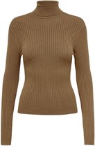 Only Trui Onlkarol L/s Rollneck Pullover Knt 15165075 Toasted Coconut Dames Maat - XS