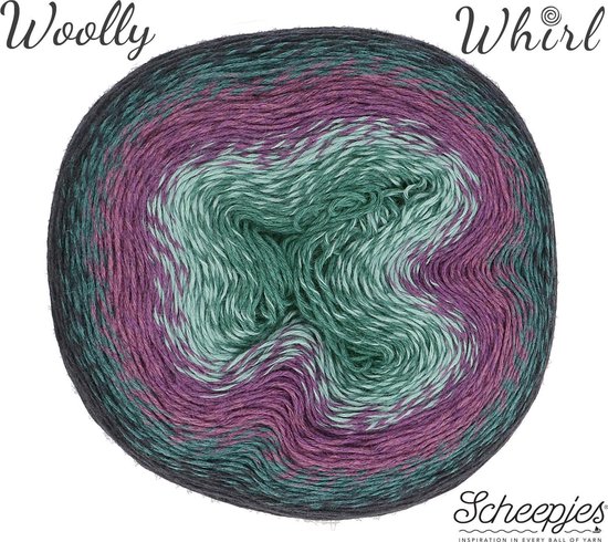 Foto: Scheepjes woolly whirl 1000m sugar sizzle