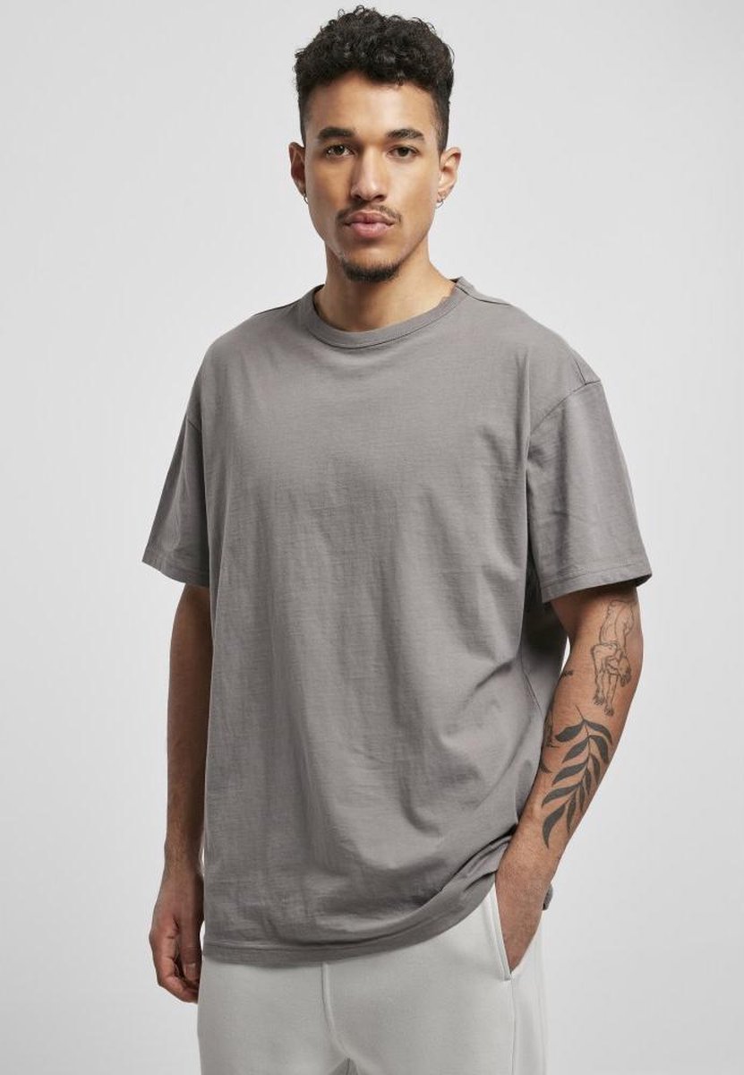 Urban Classics Organic Basic Heren Tshirt M Grijs