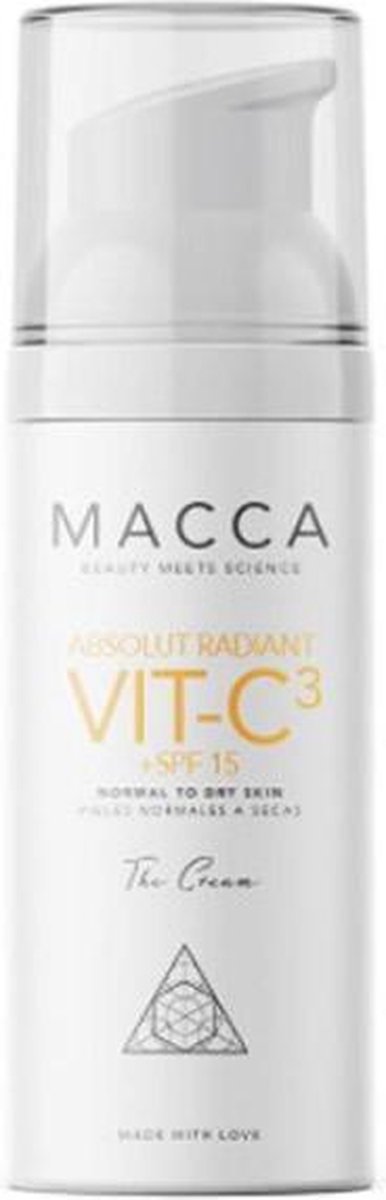 Highlighting Crème Absolut Radiant VIT-C3 Macca Droge Huid Spf 15 (50 ml)