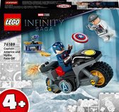 LEGO Marvel Avengers Marvel 76189 L’affrontement entre Captain America et Hydra