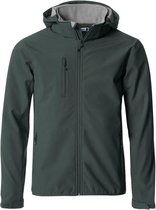 Clique Basic Hoody Softshell Jacket 020912 - Mannen - Pistol - S