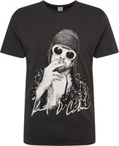 Amplified shirt kurt cobain Lichtgrijs-Xs