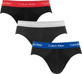Calvin Klein 3P herenslips zwart WHD - M