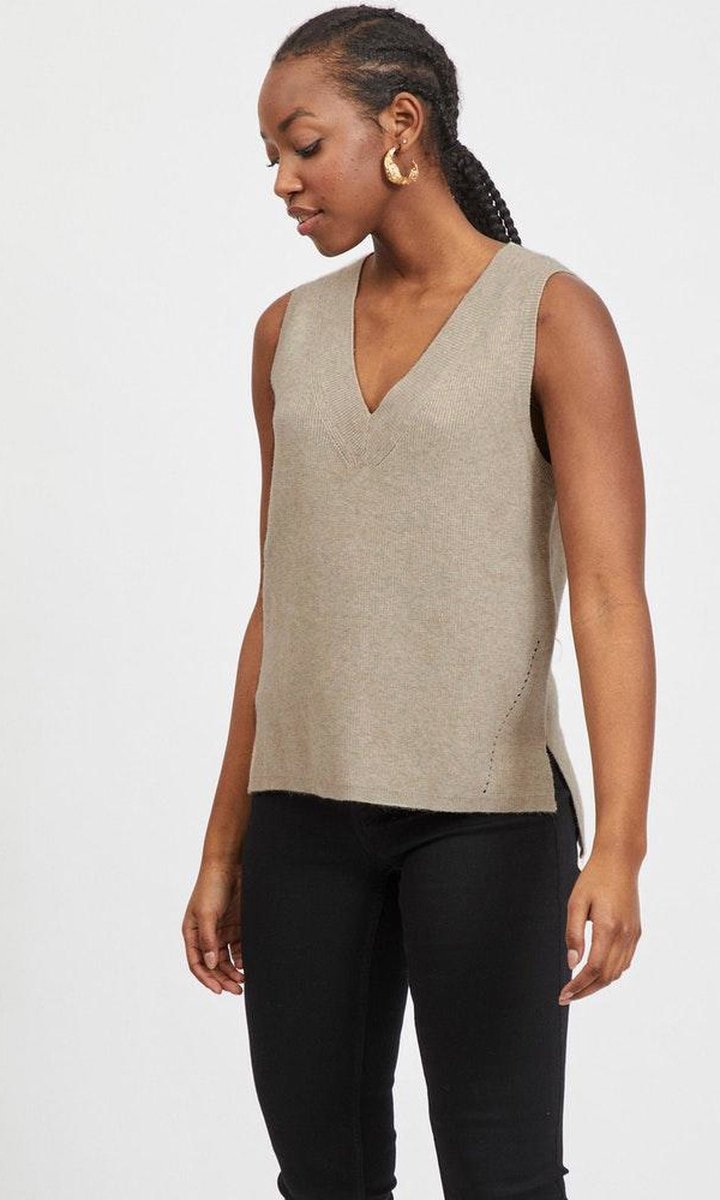 VISERILDA V-NECK S/L VEST/BFS