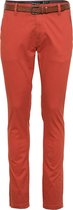 Indicode Jeans chino gower Oranjerood-33-34