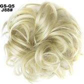 Haar Wrap, Brazilian hairextensions knotje blond J88#