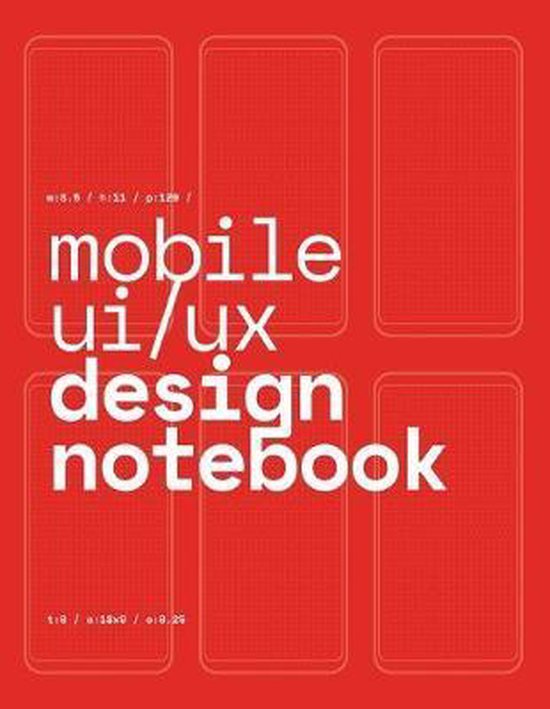 Mobile UI/UX Design Notebook - cover