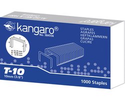 Kangaro nietjes - T10 - 10mm - 1000 stuks - voor tacker