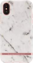 Richmond & Finch Marmer iPhone XS Max case - Wit hoesje - White Marble