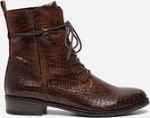 Marco Tozzi Veterboots cognac - Maat 39