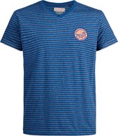 Petrol Industries - Striped v-hals T-shirt Heren - Maat XXXL