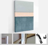 Set of Abstract Hand Painted Illustrations for Postcard, Social Media Banner, Brochure Cover Design or Wall Decoration Background - Modern Art Canvas - Vertical - 1881200380 - 115*